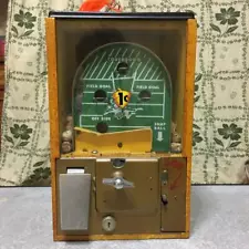 Vintage 1950's Victor Vending Wooden Gumball Machine