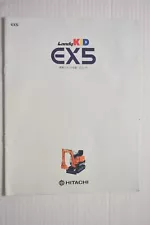 HITACHI Landy KID EX5 Excavator Sales Brochure (in Japanese).