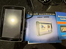 Garmin nuvi 5000 Portable GPS Unit. Includes All Cords And Antenna Attachment