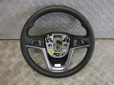 Vauxhall Mokka X black leather steering wheel for 2016 onwards BA2