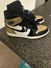 Size 9 - Air Jordan 1 Retro OG NRG High Gold Toe