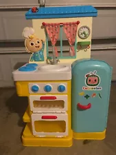 Cocomelon Toy Kitchen Deluxe Playset for Toddlers Ages 2 Years Old and Up