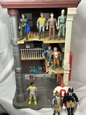 Vintage Ghostbusters Firehouse Playset Kenner 1987 Poles/Doors/Gates