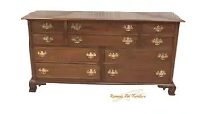 Stickley Cherry Valley Chippendale 10 Drawer Dresser