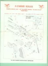 High Standard Model R-100 R-101 Instruction Manual Reproduction