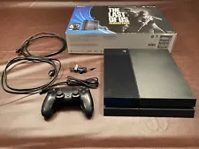 Sony PlayStation 4 The Last of Us Remastered Bundle 500GB Jet Black Console