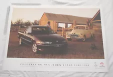 VS Commodre Ute FJ Holden Ute 50 Years of Holden Golden Anniversary Poster