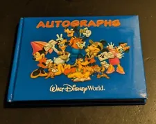 Walt Disney Autographs Book with 26 Character Signatures Micky