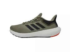 adidas Men's Pureboost Running Shoes, Orbit Green/Core Black/Impact Orange, 8 M