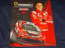 2024 CHRISTOPHER BELL #20 CRAFTSMAN / RACING FOR A MIRACLE NASCAR POSTCARD