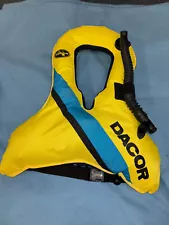 Used Inflatable Dacor Snorkeling Vest, one size fits most