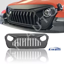 Front Grille Gladiator Vader Grill Fit For 2018 - 2021 Jeep Wrangler JL JLU