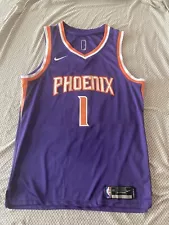 Phoenix Suns Devin Booker Nike Purple Swing Man Jersey - Icon Edition