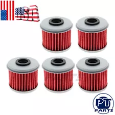 5x Oil Filter For Honda TRX450R CRF150R CRF150RB CRF250X CRF450X CRF250R CRF450R