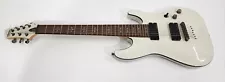 Schecter Guitar Demon-7 7-String Solid Body Electric Guitar Vintage White