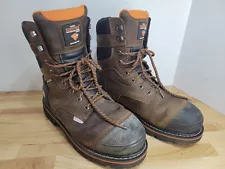 Herman Survivors Pro Series Men's Dozier Waterproof Steel Toe Work Boots 10.5"