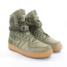 Nike Mens Size 8.5 Sf Air Force 1 Faded Olive 2016 Utility Shoes 859202-339