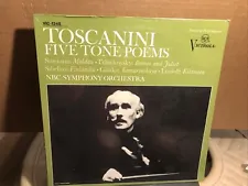 Toscanini RCA Victrola VIC-1245 SEALED 33rpm LP “Five Tone Poems” NBC Symph Orch