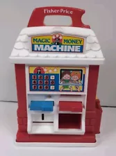 Fisher Price Magic Money Machine ATM Bank Cash Register 2056 Vintage 1992