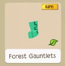 Rare Forest Gauntlets (Please Read Desc!) Animal Jam Play Wild AJPW