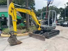 2019 Wacker Neuson EZ53 Hydraulic Excavator Trackhoe Aux Hyd Bucket bidadoo