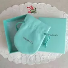 (Additional purchase only)Tiffany & Co. Blue Gift Box & Pouch 1 set