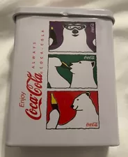 coca cola collectible Tins