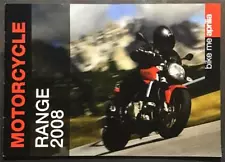 APRILIA MOTORCYCLE RANGE Sales Brochure For 2008 #08SHOW01 Tuono PEGASO 650++