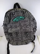 Vans Off The Wall Backpack Black White