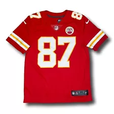 Travis Kelce Kansas City Chiefs #87 Nike NFL On-Field Medium Jersey Size Medium