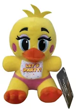 Authentic Funko Five Nights at Freddys Toy Chica 6” Plush