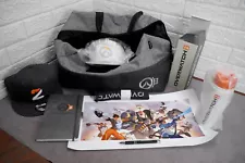 Overwatch 2 PC Promo Items Duffle Hat Water Bottle Notebook Pen Cap Bag Poster