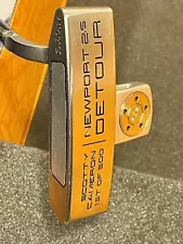 CUSTOM! Scotty Cameron Detour 2.5. 1st of 500. Very Rare SC Black Corded Grip.