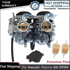 Carburetor for Kawasaki Prairie 650 KVF650 Brute Force 650 KVF650D 15003-0095 (For: Kawasaki Prairie 650)