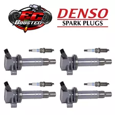 Denso Platinum TT Spark Plug + Engine Ignition Coil For Toyota Corolla 1.8L L4 (For: 2007 Toyota Corolla)