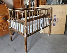 Vintage Playpen Portacrib Portable Crib Original Box