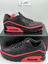 Nike Air Max 90 Undefeated Black Solar Red Size 11 CJ7197-003 NEW WITH BOX 2019