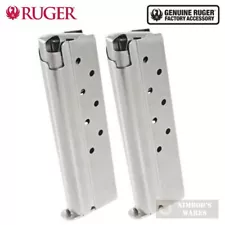 Ruger SR1911 10MM 8 Round MAGAZINE 2-PACK SS OEM 90639 FAST SHIP