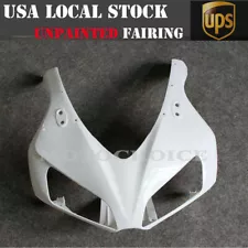 Fit For Honda CBR1000RR 2006 2007 Unpainted White Upper Front Nose Fairing Cowl