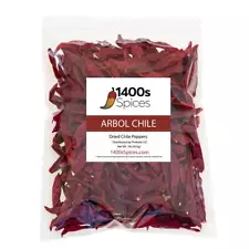 1lb Chile de Arbol Food Service Size S17. Dried Arbol Whole Chilies Peppers, ...