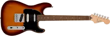 Squier Paranormal Custom Nashville Stratocaster, Chocolate 2-Color Sunburst