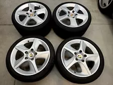 PORSCHE 996 18" SPORT TECHNO HOLLOW SPOKE BBS WHEELS RIMS TIRES 911 turbo twist