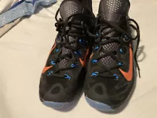 Nike Zoom Hyperrev, Size 7, Black, blue and orange, Preowned in good condition