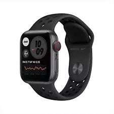 Apple Watch Nike Series 6 GPS, 40mm Space Gray Aluminum Case with Pure