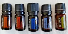 doTERRA essential oils 5mL partially used expire Fall 2023, PLUS two bonus items