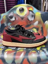 Kool Air Kiy BRED Low Top Sneakers (Size 10.5)