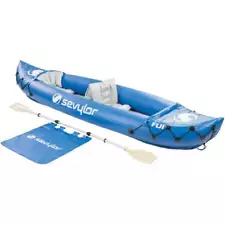 2-Seater Kayak, 10'4" x 2'9" - Blue Color, Perfect for Recre