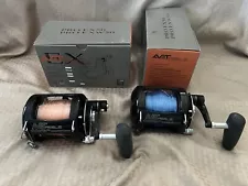 Avet Pro EXW 50/2 Two-Speed Lever Drag Reels - Black Right Hand