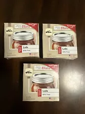 Kerr® Canning Lids Regular Mouth Flats 3 Dozen 36 Lids New Sealed Packs , 2021