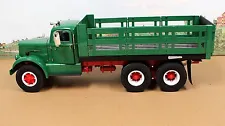 Fumby Street Motors 1957 White WC-22 Stake Truck 1:15 MIB Ltd Ed All Green SALE!